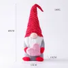 Alla hjärtans dag dekorationer gåvor gnome kuvert kärlek ansiktslös gnomes docka fönster rekvisita dekoration docka ornament hh21-30