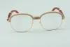 20 selling highquality natural wooden round glasses fashion highend atmospheric diamonds eyebrow frame 1116728 A Size 606117641