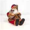 Santa Claus Fabric Dolls Christmas Ornament Home Decorations for Christmas Toys for Kids Xmas Party Navidad Christma Gift 201203