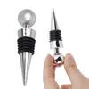 Stainless Steel Wine Pourer Unique Wine Bottle Stoppers Aerators Bar Tools Christmas Wine Bottle Stopper