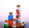 Flaskor Packing Office School Business IndustrialClear Bottle With Corks Vial Glass Jars Pendant Craft Projects DIY för Keepsake1921599