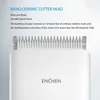 Originaler Enchen Hair Trimmer für Männer Kinder kabellos USB wiederaufladbare elektrische Clipper -Schneidermaschine mit verstellbarem Kamm 220623