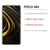 Version globale POCO M3 4GB 64 Go Smartphone Smartphone Snapdragon 662 6.53 "Afficher la batterie 6000mAh Caméra 48MP