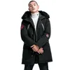 Men's Down & Parkas 2021 Fashion Winter Jacket Men Warm Coat Casual Parka Medium-Long Thickening For Winter1