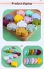 Creative DIY Baby Products 3.5Cm Leaf Silicone Beads Molar Toy Teether Bracelet Pacifier Chain Necklace Teether Accessories M3127