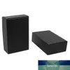 30Pcs Black Folding Candy Gifts Packaging Kraft Paperboard Box for Jewelry Crafts Handmade Soap Wrapping Boxes Party Decoration