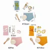 Jouets de bain pour bébé pour enfant organisateur hochet accessoires photographiques couverture couverture 0 12 mois Montessori jouet en bois nouveau-né cadeau de Noël LJ201105