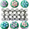 Bakverksverktyg Russian Rose Petal Nozzle Tips Dekorera munstycke Kaka DIY Rostfritt stål 18 stilar Pastry efterrätt dekoratörer WDH0497 T03