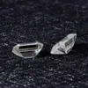 TransGems Pietra sciolta con diamante taglio smeraldo da 1 ct, 5 mm*7 mm, H, come vero diamante Y200620
