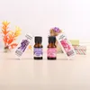 Eteriska oljor 10ml Flower Fruit Essential Olja för aromaterapi Diffusers Air Freshening lindra olja