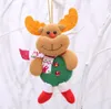 Árbol de Navidad Adorno colgante Dibujos animados Papá Noel Muñeco de nieve Oso Colgante de Navidad Decoración Hogar Decoraciones para fiesta de Navidad DA936