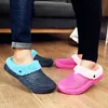 STS Women Slippers Зимний мех унисекс обувь теплые дамы в помещении сандалии женские зимние лоферы плюс бархатные садовые туфли 201203