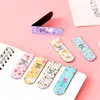 Bokmärke 18PCS Mini Magnetic Set Kawaii Stickers Book Marker Paper Reading Student Stationery Supplies