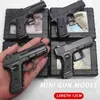7844mini Alloy Gell Ball Modell Glock Colt Desert Eagle Fake Eva Soft Bullet Kids Interaktiva leksakspistol Plastkulor