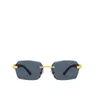 Lunettes de soleil designer marques rétro UV400 Eyewear sans cadre pour hommes verres de soleil Lunettes de soleil de luxe pour hommes Polaroid Plastic Lens avec 3955383