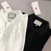 2020 Paar Vrouwen Heren Polo Shirt Modemerk Klassieke Polo Mannen Tops Borduren Korte Mouw Perfect Detail Anti-pilling Zomer Tees