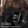 116 Plus Smart Watch Armbänder Fitness Tracker Herzfrequenz Schritt Zähleraktivität Monitor Band Armband PK ID115 Plus für iPhone Android