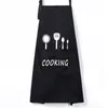 Multi Color Fashion Apron Solid Color Big Pocket Family Cook Cooking Home Baking Cleaning Tools Bib Baking Art Apron HHE4219