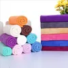 75*35cm Solid Color Soft Square Car Cleaning Towel Microfiber Hair Hand Bathroom Towels badlaken toalla Toallas Mano