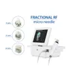 Portable MicroNeedle Fractional RF Machine 10 / 25/64 / Nano Pins Картридж морщины Растягивающие метки Удаление кожи лица, поднявшись термоусадочные поры