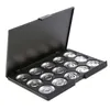 15 PCS 26mm Empty "No Magnetic " Eyeshadow Palette With Aluminum Pans Makeup Tools Cosmetics DIY Box paleta de sombras