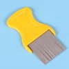 Pettine per cani Rimuovi pulci Sporco Polvere Spazzola per capelli Pettine per peli di pelliccia Cucciolo di gatto Pettine Spazzola per cani Multifunzione Pet Grooming Deworming Brushs YL0250