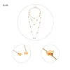 Chains 2022 Fashion Trendy Jewelry Copper Choker Multi Layer Stars Necklace Gift For Women Boho Layering Chokers Girl Gift1