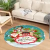 Home living decoration round bedroom bedside table computer chair non-slip floor mat tatami children's room carpet 201212