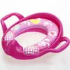 Kind Peuter Kids Draagbare Safety Seats Soft Toilet Training Trainer Potty Seat Handles Urinal Cushion Pot Stoel Pad Mat 201117
