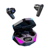X15 TWS trådlös Bluetooth hörlurar Sportspel Headset Touch Control Buller Avbeställning Hörlurar Låg latens hörlurar med mikrofon