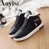 Ankle Warm Winter Woman Sneakers Flats Lace Up Ladies Shoes Women Short Snow Boots Y200115 GAI GAI GAI