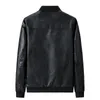 Woodvoice Leather Jacket Mens Coats Brand Top Quality PU OuterWear Faux Men Business Winter Plus Velvet Male 220301