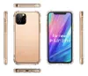 Transparent telefonväska till iPhone 12 11 Mini Pro Max XS XR 8 7 Plus Samsung S20 TPU Protective ShockoPous Clear Case Cover 2021