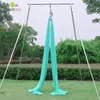 Aerial Silks Beginner Fabric 11Yards10M Acrobatic Flying Dance Yoga Silk Aerial Yoga Hammock Swing for Bodybuilding1635112