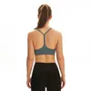 Women's Tanks Camis lululem Yoga Sling Sports Bra Y-shaped Back Tanks Running Gym Clothes Women Underwear Cross Shockproof Workout Fitness Camis