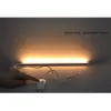 Tre färger bytbar styv USB LED-ljusstång 5V läsning Book Desk Lamp Switch Night Light