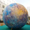 Kundenspezifischer aufblasbarer Ballonmond mit Gebläse für die Dekoration von Werbespielen
