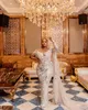 Gorgeous Sparkly Wedding Dresses Plus Size Appliques Mermaid Bridal Dress African Princess Full Sleeve Country Vestidos De Novia299i