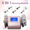 Professional Ultrasonic Cavitation Slimming Machine Radio Frequency Skin Tightening Lipo Laser Loss Weight Equipment With 5 Heads