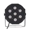 Stage Light LED PAR Light 7 LEDs 4 in 1 RGBW DMX512 8/5 Channels with Remote Control for KTV Club Bar Party DJ Show Bands