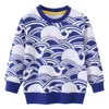 16 Styles INS Garçon Enfants Vêtements À Capuche 100% Coton Dinosaure Digger Conception Différente Imprimer printemps automne Outwear Enfant Vêtements Décontractés