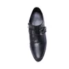 رجل الأعمال الحزب الرسمي الأحذية زيادة ارتفاع رجل أحذية قصيرة الأعمال جلد طبيعي الرجال مشبك الأحذية