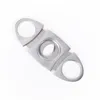 Stainless Steel Cigar Cutter Knife Portable Small Manual Double Blades Cigars Scissors Metal Cut Smoking Accessories