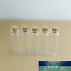 15ml Storage Mini Packaging Glass Bottles With Cork DIY Crafts Jars Tiny Transparent Wedding Gift