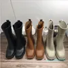 Luxus-Designer-Regenstiefel für Damen im England-Stil, wasserdicht, Gummistiefel, Wasserregen, Schuhe, Stiefeletten x11