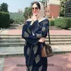 Açık Dubai Abaya Kimono Hırka Müslüman Başörtüsü Elbise Kaftan Abayas İslam Giyim Kadınlar için Kaftan Marocain Katar Robe Musulman