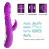 NXY Vibrators Rabbit Vibrator Female Women Sex Toys Products Swing Rotation Vibration Stimulate Vagina Clitoris G-spot Dildo with Heating 0105