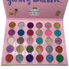 Vattentät Långvarig Glitter Eye Shadow Makeup 30 Färger Glittery Eye Pressed Powder Lätt att bära DHL Free Eye Cosmetics