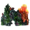 Żywica Coral Plant Shell Reef Mountain Cave Decor Decor Decor Decories Decories dla Y200917