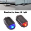 Universel voiture fausse énergie solaire lampe d'alarme système de sécurité avertissement vol Flash clignotant Anti-vol attention lumière LED